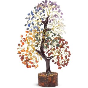 7 Chakra Tree of Life, Crystals and Healing Stones, Crystal Tree of Life, Gemstone Tree, House Warming Gifts New Home, Healing Crystals, Gift for Women