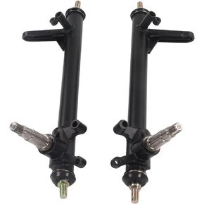 UTV Steering Strut Knuckle Spindle, Metal Alloy 2pcs Quad Bike Accessory Solid 420mm Durable for 150cc 200cc 250cc Go Kart