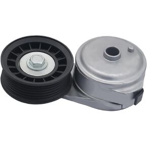 IRONTEK 38103 Belt Tensioner Pulley Assembly fit for Cadillac Escalade 2000, for Chevrolet Silverado 1500/S10/C1500/K1500, for GMC C1500/K1500/K2500, for Oldsmobile Bravada #12580296