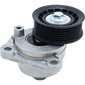 38452 Drive Belt Tensioner Pulley Assembly Compatible Replacement for Ford Escape Focus Fusion, Replacement for Mazda, Mercury, Replaces 89372 6E5Z6A228B