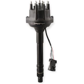 Holley Dual Sync., SBC/BBC Distributor, Black