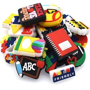 50 Pcs Animals Cats Dog Cow Silicone Focal Bead Cute Loose Beads Accessory for DIY Keychains Bracelet Necklace Pens Lanyard Making