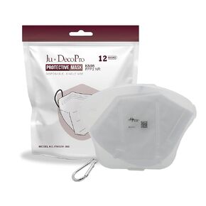 Disposable Face Masks with a Travel Case 5 Layer Filter Barrier Pack of 12 | F-KN95c-1