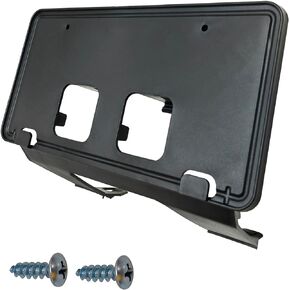 Front Bumper License Plate Frame Bracket Holder Compatible with 2020 2021 2022 Ford F250 F350 Super Duty LC3Z-17A385-AB