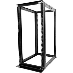 Raising ELECTRONIS 22U 4 Post Open Rack Frame Rack Enclosure 19 Inch Adjustable Depth Aluminum