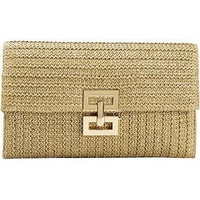 حقيبة يد نسائية على شكل فيونكة منسوجة من القش حقائب يد صغيرة لقضاء العطلات الصيفية على الشاطئ لحفلات الزفاف in Kuwait