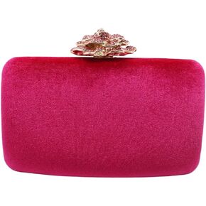 Tngan Women Temperament Velvet Banquet Bag Dinner Clutch Party Evening Dress Clutch Bag