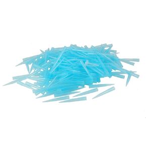 Copapa 500 Pcs Clear Blue Laboratory 1000UL 1ml Lab Liquid Pipette Pipettor Tips for transfering Small Quantities of Liquids