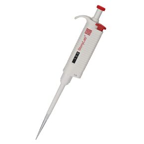 Stonylab Single Channel Pipettor Controller, Adjustable Variable Volume Micropipette Pipette Pipet with Autoclavable Tip Cone for Laboratory Research, 10-100 µL