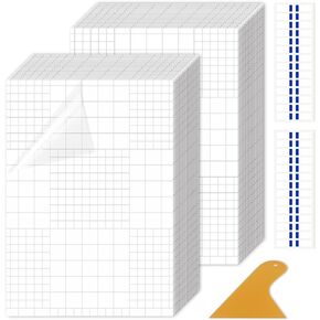 T&W SAME FILM 30 Pack Self Adhesive Laminating Sheets, 8 x 11 Inch Laminate Sheets with Auxiliary Separating Film & Squeegee, Lamination Sheets for Laminator, No Heat, No Machine Needed