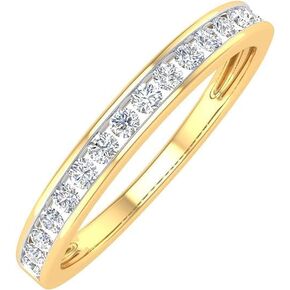 1/2-2.5 Carat Channel Set LAB GROWN Diamond Ladies Anniversary Wedding Band in 14K White Gold