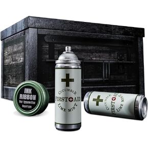 Limited Edition Resident Evil First Aid Drink Collector’s Box, Officially Licensed by Capcom