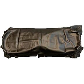 A.A Black Front Seat Cover Set for EZGO TXT 1995-2013 Golf Cart 71602-G06, 71753-G07 (Complete Set, Black)