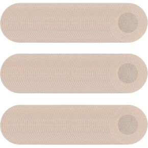 manantial 50 Pairs Nipple Covers for Women - No-Show Satin Breast Petals Adhesive Pasties Stickers Hypoallergenic Disposable