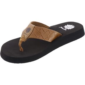 Yellow Box Flophop Womens Sandal 75 BM US Tan