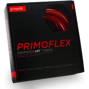 أنابيب مرنة مخصصة للتبريد المائي PrimoChill PrimoFlex LRT - 7/16 بوصة ID × 5/8 بوصة OD، 10 أقدام مرفقة مع إعداد النظام والمبرد، مصنوعة من مواد فاخرة، صُنعت بفخر في الولايات المتحدة الأمريكية - أسود أونيكس