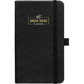 مخطط الجيب 2024-2025 - مخطط 2024-2025 يومي أسبوعي وشهري، تقويم جيب لمدة 17 شهرًا 2024-2025 للمحفظة مخطط شهري صغير الحجم، أغسطس 2024 - ديسمبر 2025، 4 بوصة × 6.2 بوصة - أسود in Kuwait