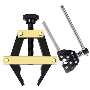 Roller Chain Breaker Cutter Chain Holder Puller Disassembly Tools Kit #25-60 Chains Replacement Set for Bicycle Motorcycle Go Kart ATV