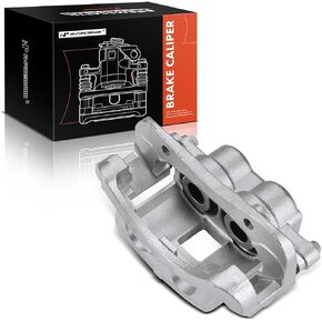 A-Premium Disc Brake Caliper Assembly with Bracket Compatible with Select Chevy, GMC, Pontiac and Isuzu Models - Colorado/Canyon 2004-2008, i-280/i-350 2006, i-290/ i-370 2007-2008, G6 - Front Driver