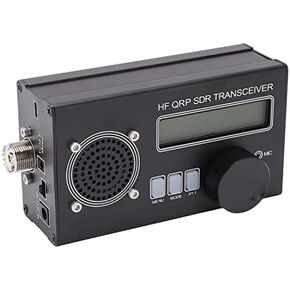 SDR Transceiver Radio Receiver HF QRP 8 Band SSB CW Shortwave Radio Receiver Transmitter Aluminium Alloy for DIY Radio Communication(US Plug) in Kuwait
