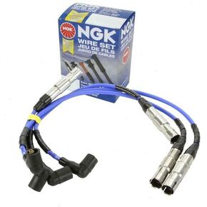 NGK Spark Plug Wire Set compatible with Volkswagen Jetta 2.0L L4 1999-2014