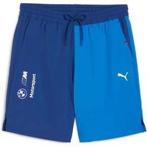 PUMA Men's Standard BMW M Motorsport Essentials Woven Shorts, Pro Blue-M Color-SS24