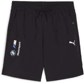 PUMA Men's Standard BMW M Motorsport Essentials Woven Shorts, Black-SS24