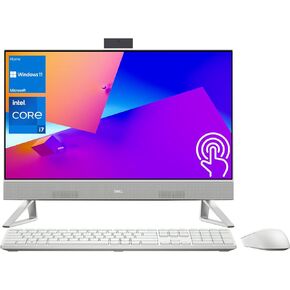 Dell Inspiron All-in-One Touchscreen Desktop, 23.8" FHD Display, Intel Core i7-1355U (Beats Ryzen 9-5900X), 32GB RAM, 1TB PCIe SSD, IR Camera, SD Card Reader, Wi-Fi 6, Wireless KB & Mouse, Win 11 Home