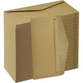 500 Pieces #10 Regular Bussiness Envelopes Bulk (9.45 x 3.94 Inches) Christmas Greeting Card Envelopes Perfect for Checks, Invoices, Letterhead, Letters, Currecy (Dark blue)