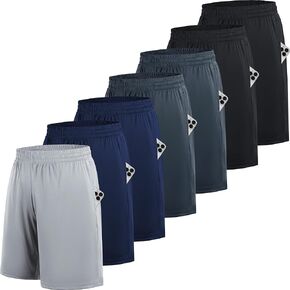 BALENNZ Mens Shorts Basketball Workout Gym Shorts Men with Pockets Mens Athletic Shorts Quick Dry Running Shorts for Men