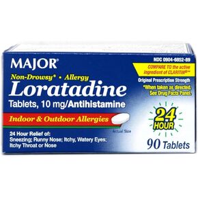 Allergy and Sinus - LORATADINE 10 MG TAB 90