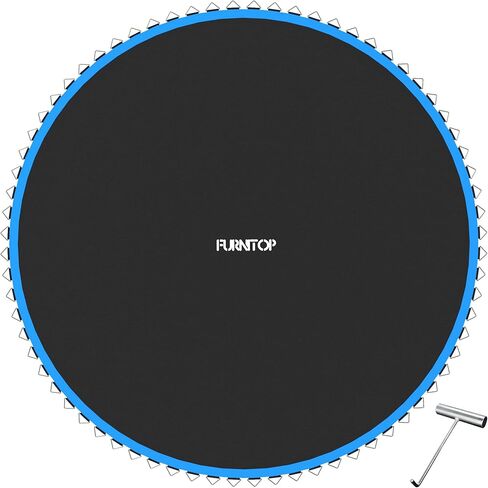 Trampoline Replacement Mat - Fit 14ft Round Trampoline with Spring Tool -Fits 6.5/5.5（±0.2）" Springs Trampoline Accessories in Saudi Arabia