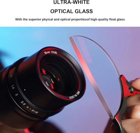 7artisans 79mm Handheld Diopter Effects Filter DSLR Accessory Film Filter Diopter +1/+2 Photography Foreground Blur Prism Filter (+2) in Saudi Arabia