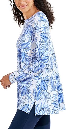Coolibar UPF 50+ Women's Daybreak Swing Top - Sun Protective in Saudi Arabia