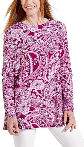 Coolibar UPF 50+ Women's Daybreak Swing Top - Sun Protective in Saudi Arabia