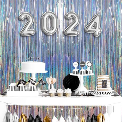 2 حزمة 3.3x8.2 قدم الوردي بهرج احباط هامش خلفية الستائر المعدنية اللافتات حزب زينة الصورة كشك الدعائم لعيد ميلاد فتاة الزفاف المشاركة ديسكو العازبة عطلة الاحتفال in Kuwait