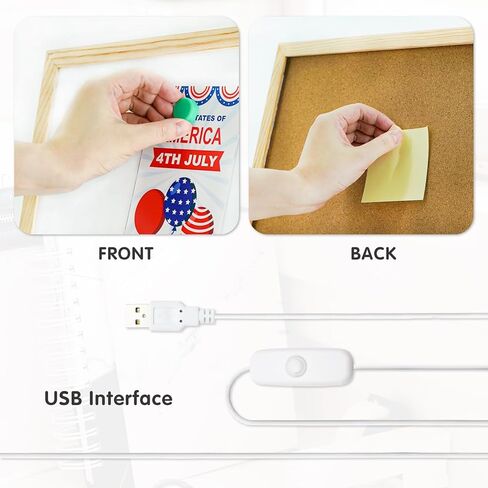 Cork Board White Board Combo, 16" x 12" Double Sided Magnetic Whiteboard Corkboard for Desktop and Wall, Wooden Frame Combo Memo Board with Adjustable Stand, Suitable for Office Home School in Kuwait