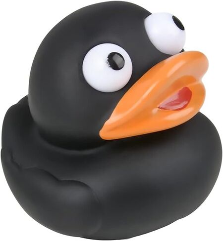 The Dreidel Company Rubber Duck Eye Poppers, Squeeze to Quack, Toy Assortment Duckies for Kids, Bath Birthday Gifts Baby Showers Summer Beach and Pool Activity, 2" (5-Pack) in Saudi Arabia
