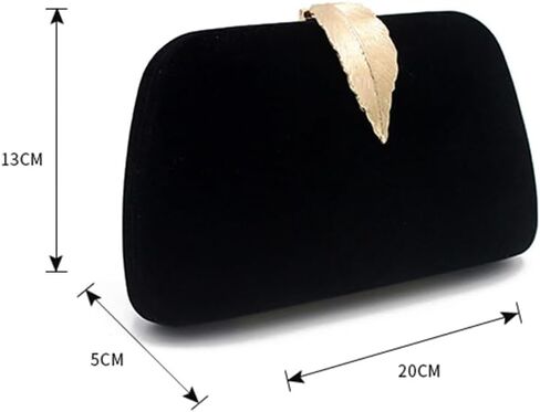 Tngan Women Temperament Velvet Banquet Bag Dinner Clutch Party Evening Dress Clutch Bag in Saudi Arabia