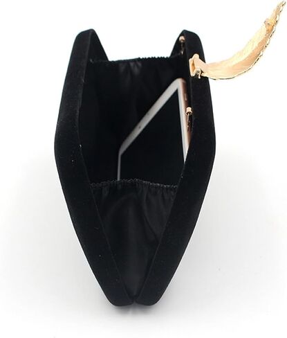 Tngan Women Temperament Velvet Banquet Bag Dinner Clutch Party Evening Dress Clutch Bag in Saudi Arabia