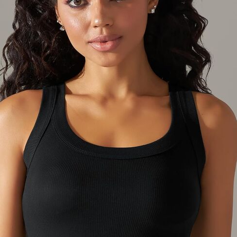 Women's Sports Vest Runnner Yoga Exercise Shirt Soft Elastic Breathable Quick-Drying in Saudi Arabia