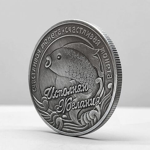 عملة محظوظة على شكل حدوة حصان كوي - قطر 1.57 بوصة - أداة خدش تذكرة اليانصيب in Kuwait