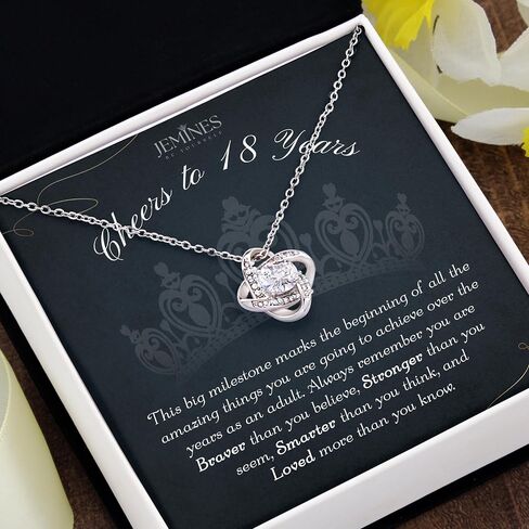 Birthday Mother-in-Law Gifts, Bday Mother of the Bride Groom Gift from Daughter Son in Law Necklace 14K White Gold Plated Jewelry Luxury Box in Saudi Arabia
