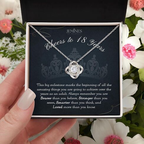 Birthday Mother-in-Law Gifts, Bday Mother of the Bride Groom Gift from Daughter Son in Law Necklace 14K White Gold Plated Jewelry Luxury Box in Saudi Arabia