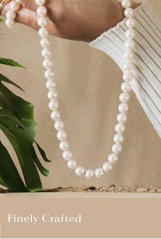 Classic Pearl Necklace 18 in length in Kuwait
