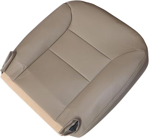 غطاء مقعد السائق الأمامي السفلي جلد بديل 522 Med Tan متوافق مع Chevy Silverado Tahoe Suburban GMC Sierra Yukon 1995 1996 1997 1998 1999 in Kuwait