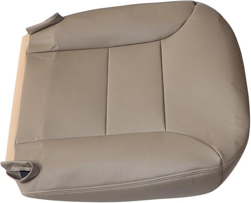 غطاء مقعد السائق الأمامي السفلي جلد بديل 522 Med Tan متوافق مع Chevy Silverado Tahoe Suburban GMC Sierra Yukon 1995 1996 1997 1998 1999 in Kuwait