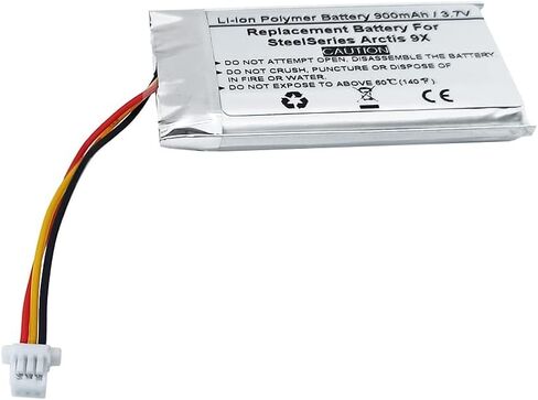 بطارية بديلة 900 مللي أمبير 3.7 فولت لسماعات الرأس اللاسلكية SteelSeries Arctis 9X، FT603048P (USN-603048PCN-A) in Saudi Arabia