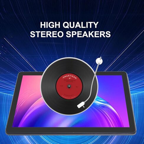 CWOWDEFU Tablet 10 inch Android 12 Tablets PC 6GB RAM+128GB ROM Octa-core CPU 2.0GHz, 2.4G / 5G WiFi Tabletas, Type-C/3.5mm Headphone Port/6000mAh Fast Charge, GPS in Kuwait