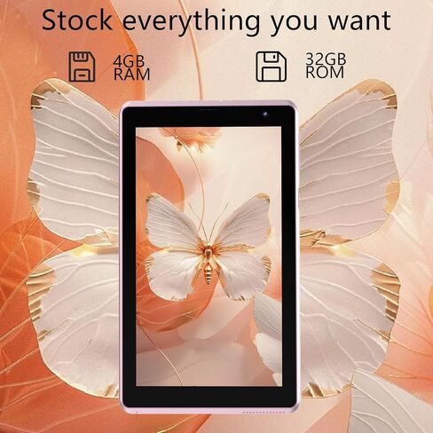 تابلت 7 بوصة أندرويد 12، ذاكرة وصول عشوائي 4 جيجابايت، ذاكرة تخزين داخلية 32 جيجابايت، 1 تيرابايت قابلة للتوسيع، معالج رباعي النواة، واي فاي 6، بطارية 3000 مللي أمبير، بلوتوث، شاشة لمس 1024 × 600 IPS، كاميرا مزدوجة 2+5 ميجابكسل، معتمد من GMS، أزرق داكن in Kuwait